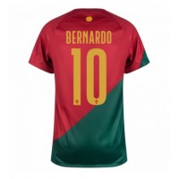 Fotballdrakt Herre Portugal Bernardo Silva #10 Hjemmedrakt VM 2022 Kortermet